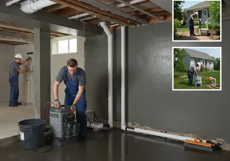 Basement Waterproofing and Flood Prevention process in Pearsall, TX